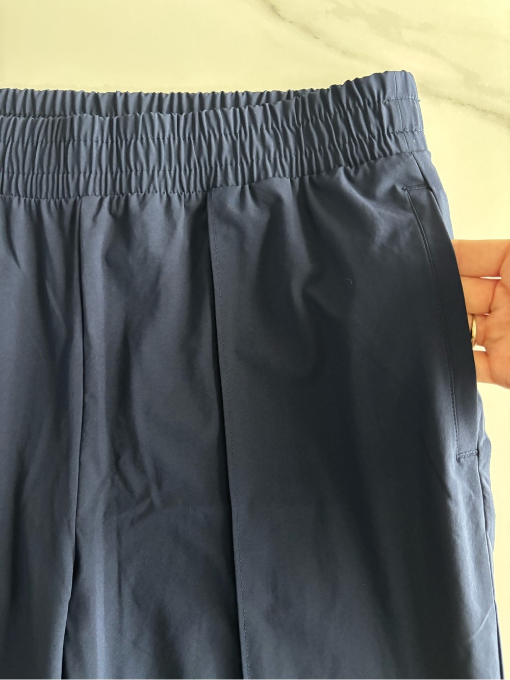 GAP Wide Leg Pants in Navy - Picture 8 of 13